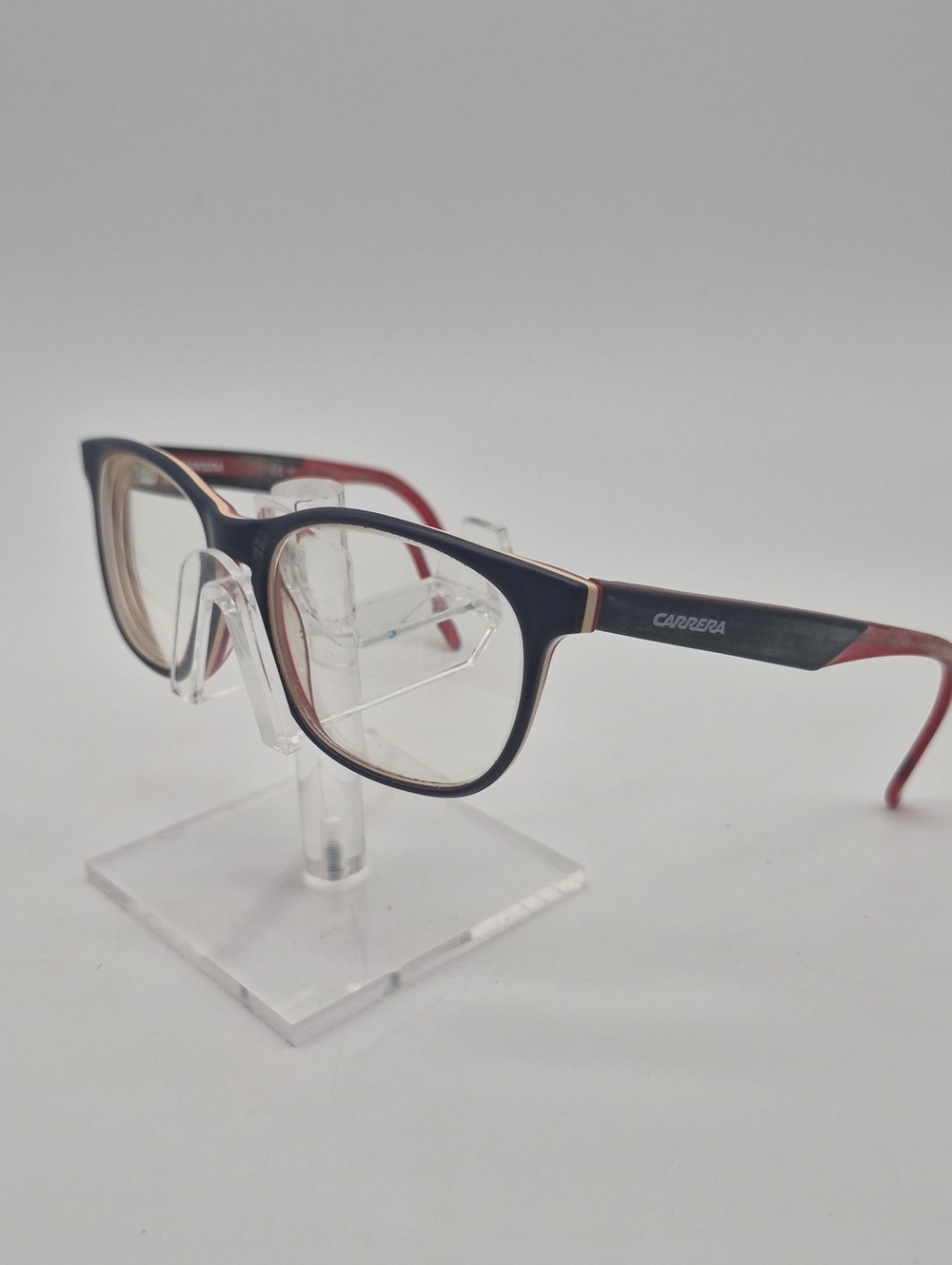 Carrera Black and Red Men’s Eyeglass Frames